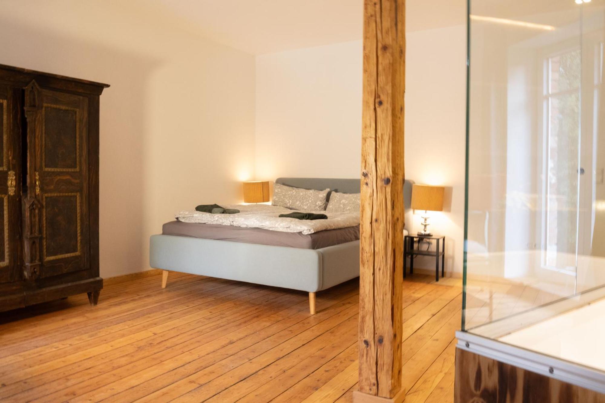 Loft Apartment Mit Grosser Badewanne B Mugeln 外观 照片