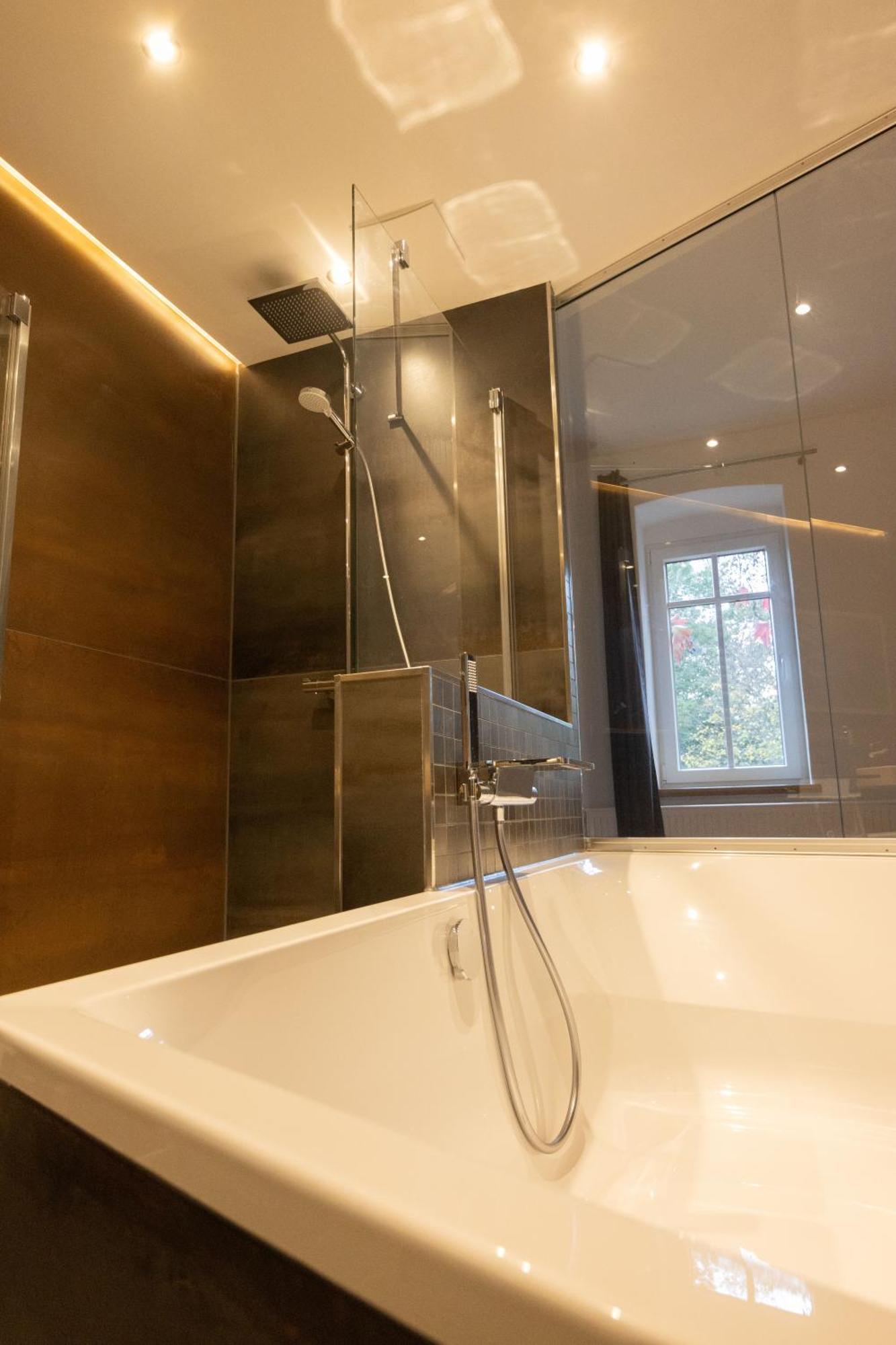 Loft Apartment Mit Grosser Badewanne B Mugeln 外观 照片