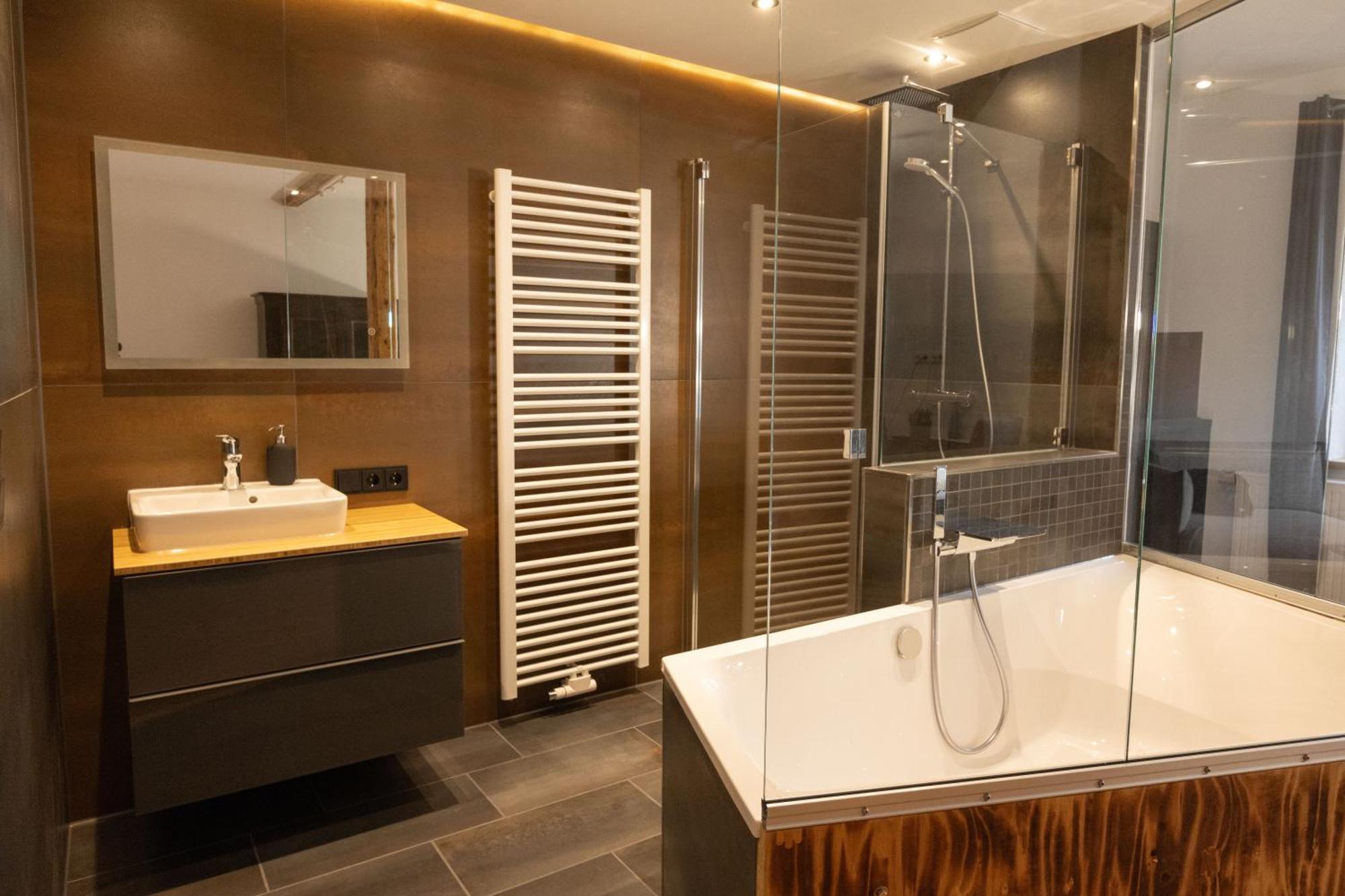 Loft Apartment Mit Grosser Badewanne B Mugeln 外观 照片